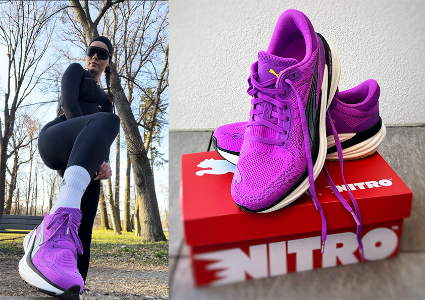 Testujeme: Puma Magnify Nitro 2 na nohou Kláry Nevolové