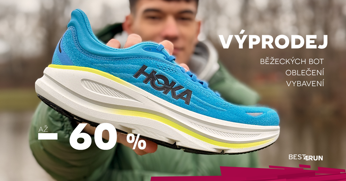 Výprodej běžeckých bot a oblečení až -60 %