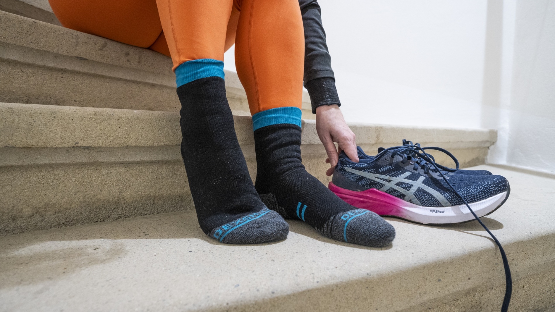 Testování Nepromokavé ponožky DexShell Running Lite