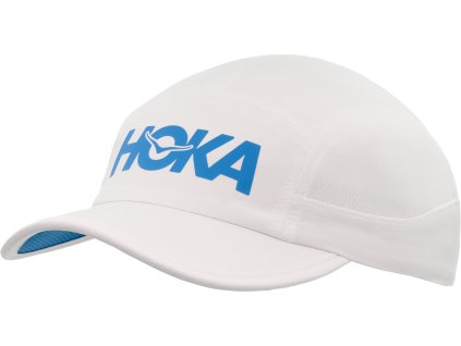 Hoka Run Hat white kšiltovka unisex (1)