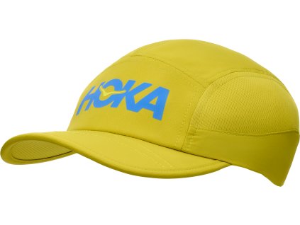 Hoka Run Hat pea green kšiltovka unisex (1)