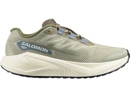 Salomon Aero Blaze 3 GRVL tea vanilla ice deep lichen green pánské (1)