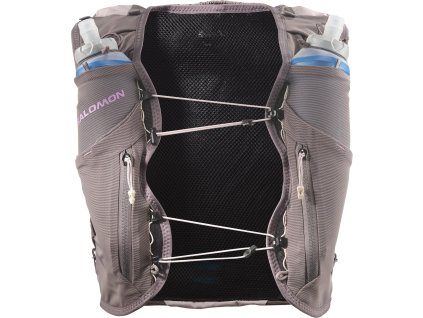 Salomon ADV Skin 12 Women Gradient Set iron shadow gray iris orchid běžecká vesta dámská (3)