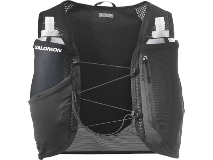 Salomon Active Skin 4 GRVL Set black běžecká vesta (8)