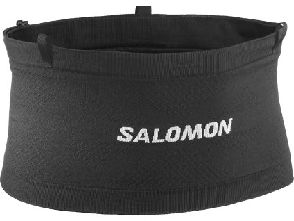 Salomon ADV Skin Seamless Belt black white bezešvý běžecký opasek (1)