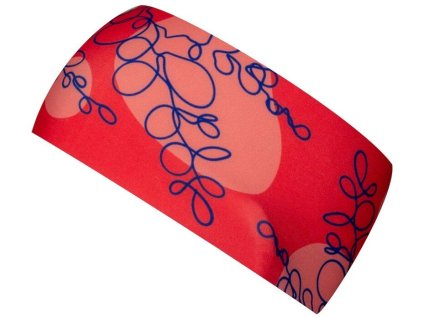 Bjež Active berry red čelenka (1)