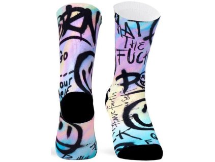 Pacific and CO Performance Socks acid colours ponožky