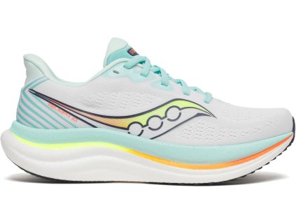 Saucony Triumph 23 white aqua dámské (1)