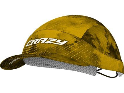 Crazy Pacman Cap Run pine tree běžecká kšiltovka unisex