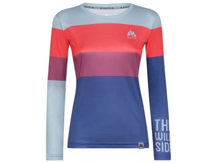 Wild Tee ColorBlock Red Longsleeve triko dámské