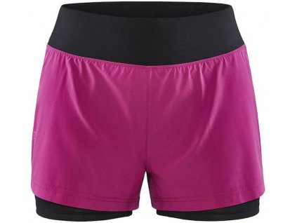 Craft ADV Essence 2v1 Shorts šortky dámské (4)