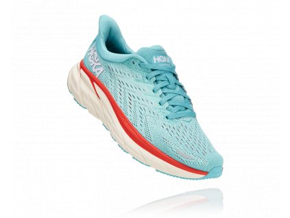 Hoka One One Clifton 8 WIDE aquarelle eggshell blue dámské