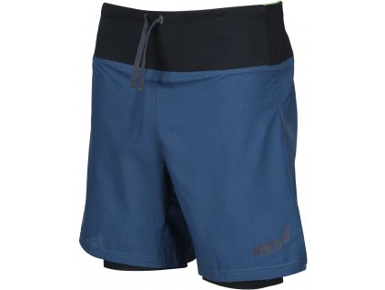 Inov 8 Trailfly Ultra 7 šortky 2v1 navy pánské (1)