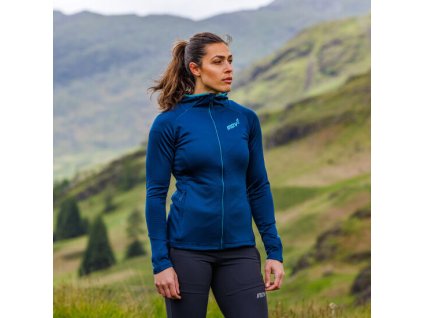 Inov 8 Venturelite hoodie FZ navy mikina dámská (7)