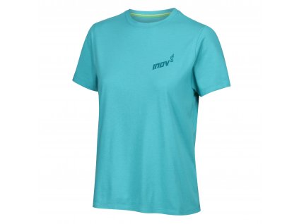 Inov-8 Graphic Tee Forged teal triko dámské