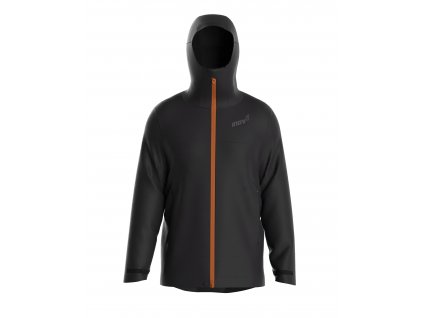 Inov-8 Venturelite Jacket FZ black graphite orange nepromokavá bunda pánská