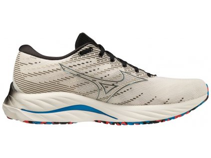 Mizuno Wave Rider 26 snow white indigo bunting pánské