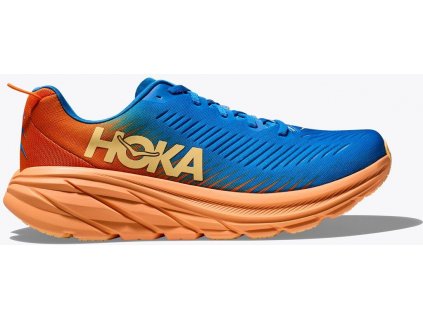 Hoka Rincon 3 WIDE coastal sky vibrant orange