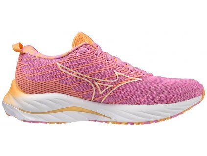 Mizuno Wave Rider 26 cyclamen whte mockorang dámské