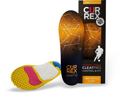 Currex CLEATpro sportovní vložky žluté normální klenba