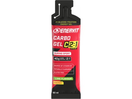 Enervit Carbo Gel C2:1 energetický gel limetka