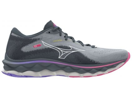 Mizuno Wave Sky 7 blue white pink dámské