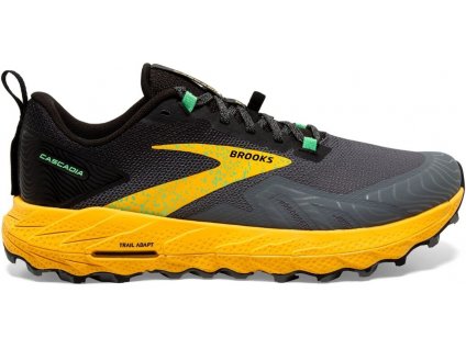 Brooks Cascadia 17 Lemon Chrome Sedona Sage pánské (1)