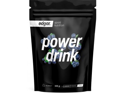 Edgar Powerdrink energetický nápoj borůvka 100 g