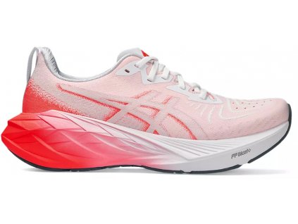 Asics Novablast 4 white sunrise red dámské (1)