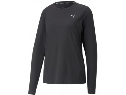 Puma Run Favorite LS Tee puma black triko dámské (1)