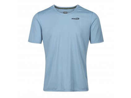 Inov-8 Performance SS T-Shirt blue grey slate triko pánské