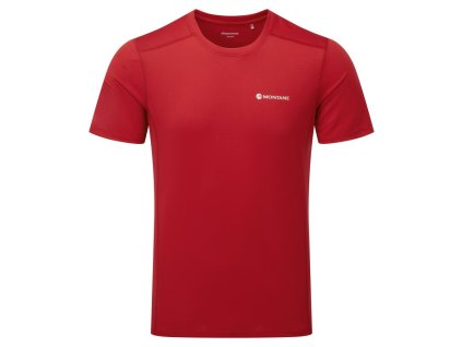 Montane Dart Lite T Shirt acer red triko pánské (1)