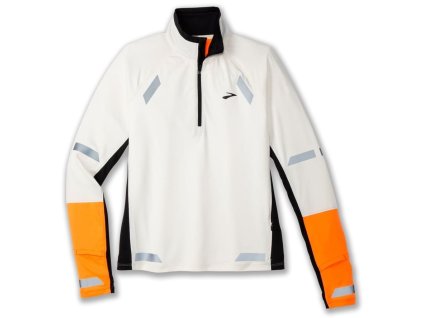 Brooks Run Visible 12 Zip 2.0 reflexní mikina dámská (5)