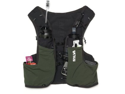 Silva Strive Fly green běžecká vesta XS (4)