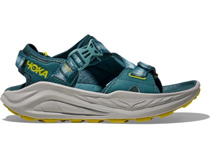 Hoka Infini Hike TC blue twilight pea green pánské (1)