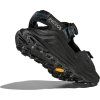 Hoka Infini Hike TC black black sandály pánské (4)