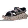 Hoka Infini Hike TC black cement sandály pánské (3)