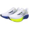 Mizuno Wave Rider 29 white estate blue lightning yellow pánské (9)
