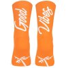 Pacific and CO Performance Socks good vibes orange ponožky