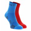 Inov-8 Trailfly Sock Mid 2pack blue red ponožky