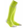 CEP Běžecké podkolenky 3.0 dámskéRun Compression Socks 3.0 lime light grey WP50EX m WP40EX w pair front