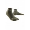 the run socks low cut olive wp2arr wp3arr front