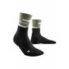 the run socks mid cut olive black wp2crr wp3crr front