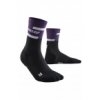 the run socks mid cut violet black wp2csr wp3csr front