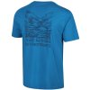 Inov8 Graphic Tee Footprint blue triko pánské (2)