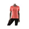 CEP Běžecké tričko s krátkým rukávem coral dámské