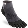 Injinji Run Original Weight Mini Crew black grey unisex prstové ponožky