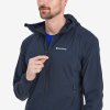 Montane Fireball Nano Hoodie eclipse blue bunda pánská