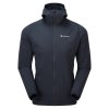 Montane Fireball Nano Hoodie eclipse blue bunda pánská