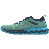 Mizuno Wave Ibuki 4 GTX dusty jade green nimbus cloud river blue dámské (1)
